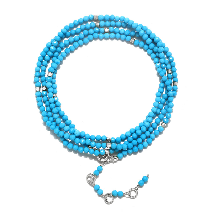NEW! Gemstone Sparkle Wrap-Turquoise