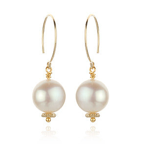 Paperwhite Pearl Earrings