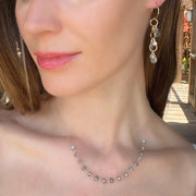 Rondelle Layering Necklace - Emerald