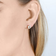 Birthstone Earring-February Amethyst