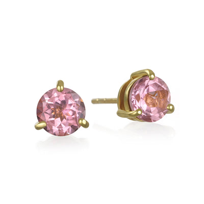 Birthstone Earring-October Pink Topaz