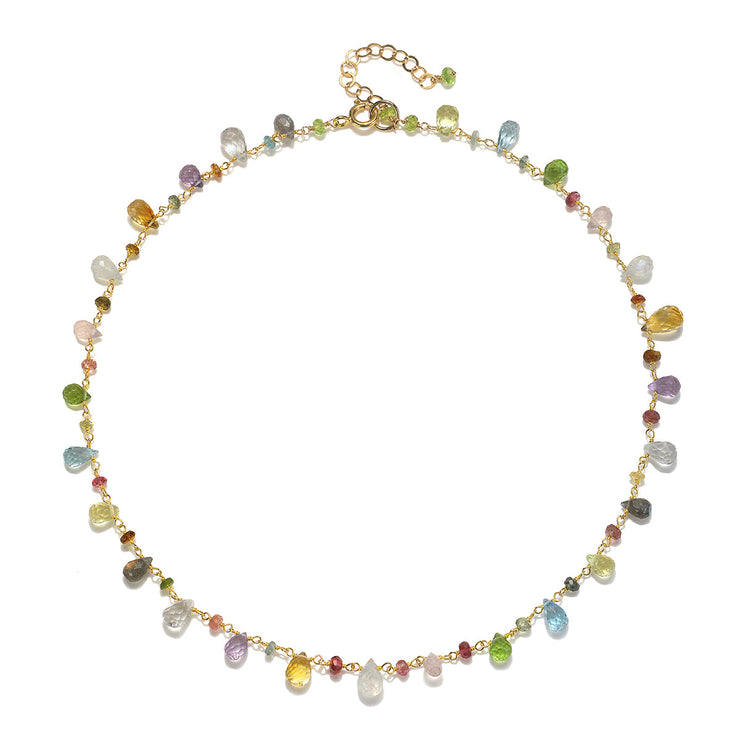 Wildflower Choker-Sterling